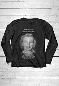 T-shirt Einstein/Monroe maat L