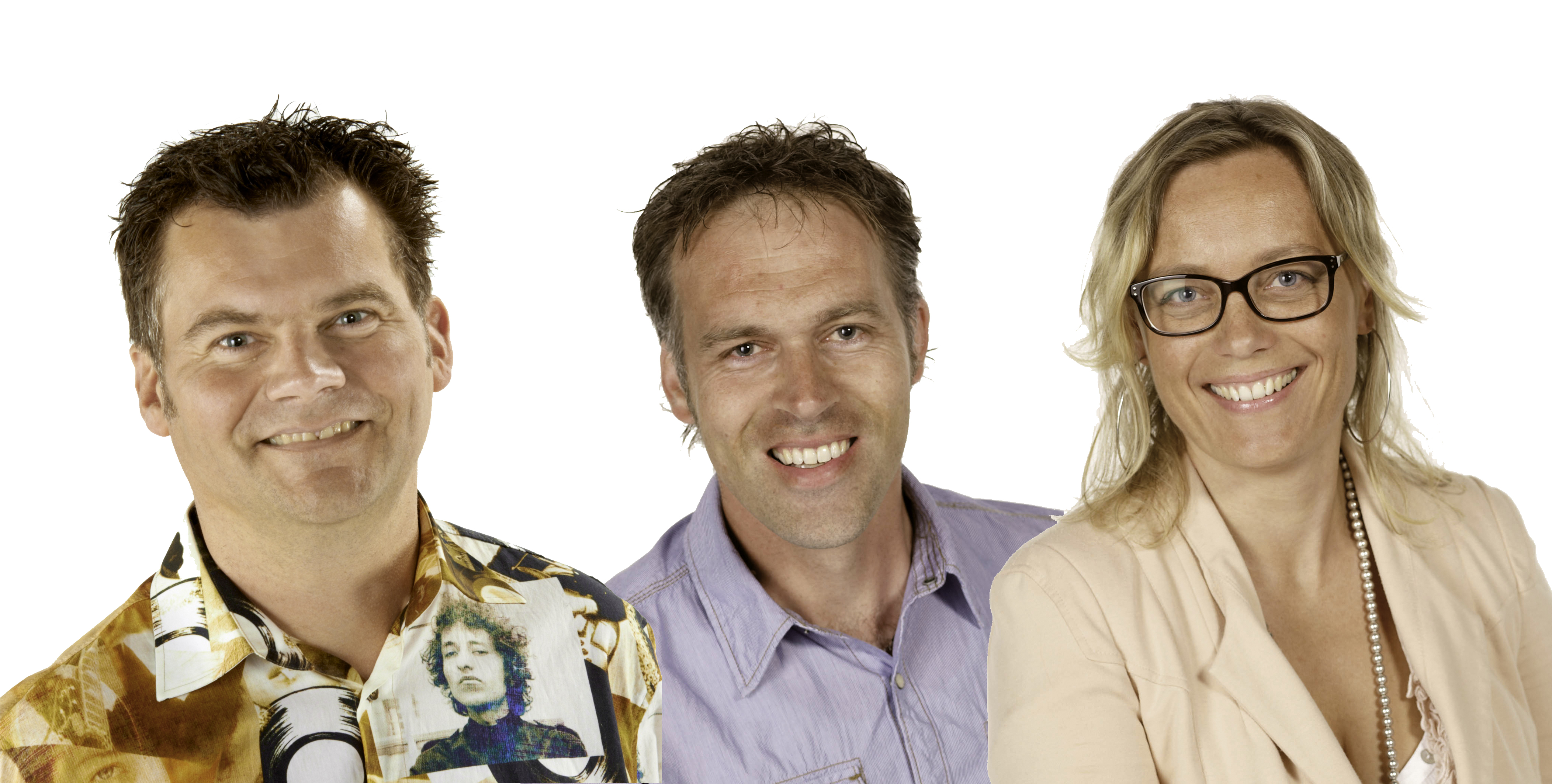 Ivo Mijland, Leendert van Genderen en Kim Oonk